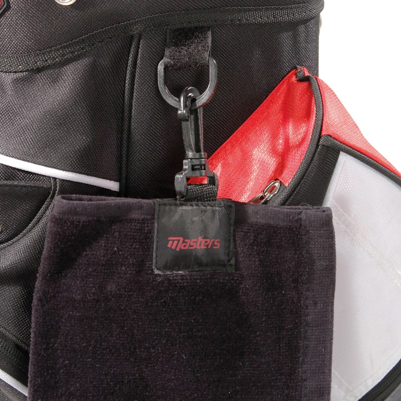 Masters Tri-Fold Towel Black - Image 2