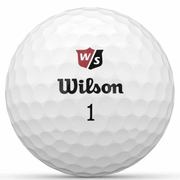 Wilson Staff DUO SOFT+ Golf Balls 12 Pack White - Image 2