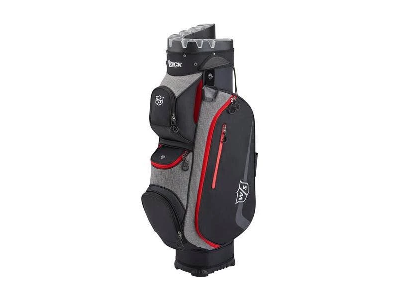 Wilson Staff ILock III Cart Bag Black/Red